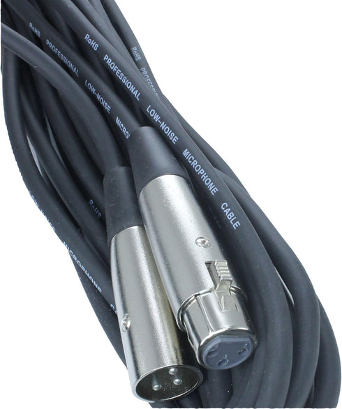 3 Foot XLR Male to Female Mic Microphone Audio Cable Cord...