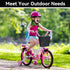 Bike Basket Front Kids, Bike Basket Bike Basket Front Scooter Basket Basket for Toddler Bike Bike Accessories for Kids Plastic Baskets Black...