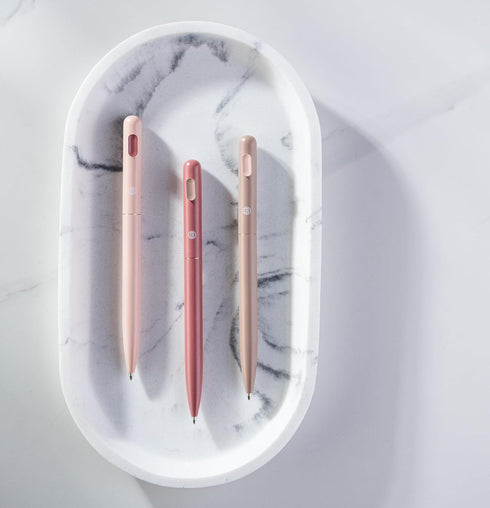 DIVERSEBEE Black Ink Ballpoint Pens, 3 Pack Retractable No Bleed Bible Pens, Cute Aesthetic Pastel Pens for Teachers, Bible Study Journaling Suppl...