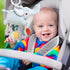 Baby Car Seat Toys For Babies 0-6 Months Musical Learning Toddler Stroller Toys 6 To 12 Months Soft Sensory Developmental Crib Toys Hanging With I...