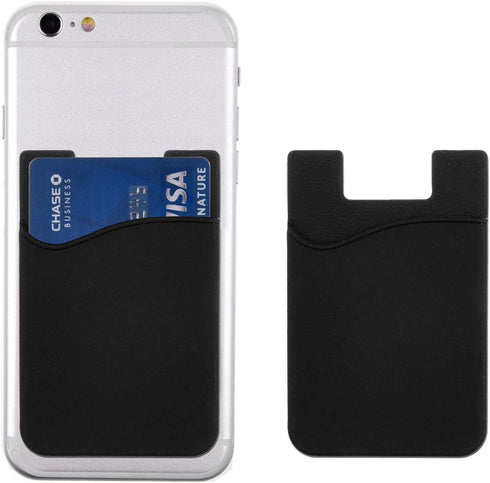 Agentwhiteusa Cell Phone Stick on Wallet (for Credit Card, Business Card & Id) compatible with iPhone, Android & Most Smartphones...
