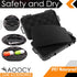 8'' Small Case with Pluck Customizable Foam Insert - IP67 Waterproof Hard Carrying Case for Portable Electronics, Protect Phone, Tools and Glass A...
