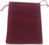 AEAOA Gift Bags, Pack of 25 4.8" X 3.6" Velvet Drawstring Jewelry Pouches, for Candy, Pins, Jewelry, Treats, Birthday Party Favors (Burgundy Dark ...