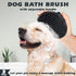 3PCS Dog Brush I Dog Brush for Shedding I Deshedding Dog Brush I Dog Bath Brush I Slicker Brush For Dogs I Dog Comb I Premium Pet Supplies (Green ...