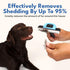 Deshedding Brush For Short Haired Dogs & Cats - Cat and Dog Brush For Shedding Short Hair - Highly Effective Deshedder Grooming Comb...