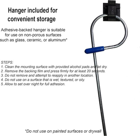 Pool Skimmer Basket/Skimmer Lid Lifting Hook and Pool Test Strip Holder for Pool Cleaning and Pool Maintenance - MADE IN THE USA - the Knee Saver ...
