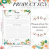 50 Sheets Recipe Paper Full Size Recipe Refill Pages 8.5 x 11 Inch Recipe Cards for Recipe Binder Book...