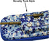 Maydahui Tank Shape Pencil Case Large Capacity Pen Pouch Holder Compartments Organizer Pencil Bag Stationery Box Waterproof EVA Camouflage Blue......