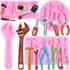 ZiXiang Construction Tools Fondant Silicone Molds Hand Tools Chocolate Mold For Cake Decoration Cupcake Topper Candy Polymer Clay Gum Paste Set Of...