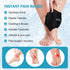 Ankle Ice Pack Wrap for Swelling, Reusable Gel Ice Pack for Sprained Ankle Injuries, Foot Pain Relief, Hot Cold Therapy for Achilles Tendonitis, P...