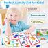 KMUYSL Short Vowel Spelling Flashcards, CVC Sight Words Handwriting Cards, Learn to Write Phonics Flash Cards, Fine Motor Montessori Educational T...