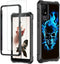 for TCL ION X Case,TCL ION V Phone Case with Glass Screen Protector,Heavy Duty Rugged Hard PC & Soft TPU Bumper Shockproof Protective Phone Case f...