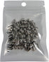 RUBYCA 12MM 100 Sets Metal Tree Spikes and Studs Metallic Screw-Back for DIY Leather-Craft Silver Color...