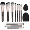 Makeup Brushes 10 Pcs Makeup Brush Set Professional Premium Synthetic Foundation Brush Blending Face Powder Eye Shadows Blush Make up Brushes with...
