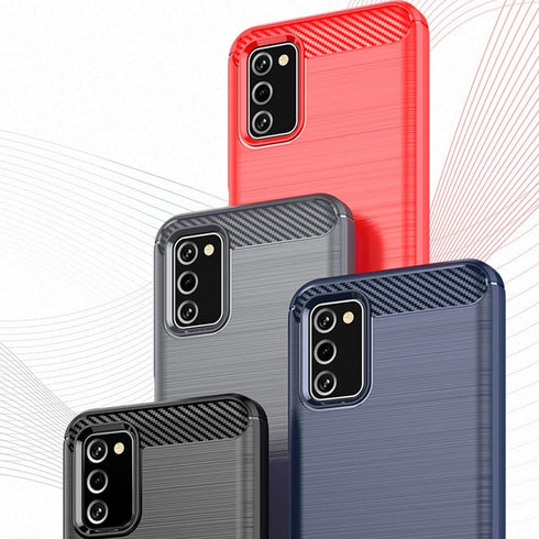 Osophter for Galaxy A03S Case,Samsung A03S Case with 2pcs Screen Protector Shock-Absorption Flexible TPU Rubber Protective Cell Phone Cover for Sa...
