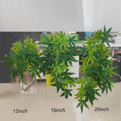 50cm/20in Aquarium Decorations Plants Artificial Fake Plastic Water Grass Plants for Fish Tank Aquarium Decor Artificial Hanging Plants...