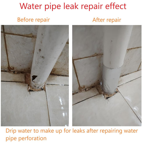 Crack Sealing Waterproof Tape, Suitable for Waterproofing in Toilets, Pipelines, roof Cracks, RVs, sunshades, Windows, Floors, Swimming Pools, and...