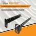 Kings Brand Furniture Bed Frame Footboard Extension Brackets Set of 2 Compatible with Twin, Full, Queen, King Sizes...