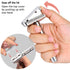 Double Blade Safety Razor Adjustable Razors Single Blade Razor includes 10 Razor Blades and 1Razor Stand Durable,Suitable for Both Men and Women (...