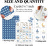 Shower Games Bingo Party Game for Gender Reveal Party Pregnancy Announcement 24 Players Bingo Game Cards Party Games Favors Decor for Family Party...