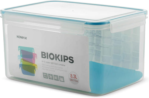 Komax Biokips Large Food Storage Containers, 35 Cup Food Storage Bins with Lids, BPA Free Airtight Food Containers for Kitchen Organization, Kitch...