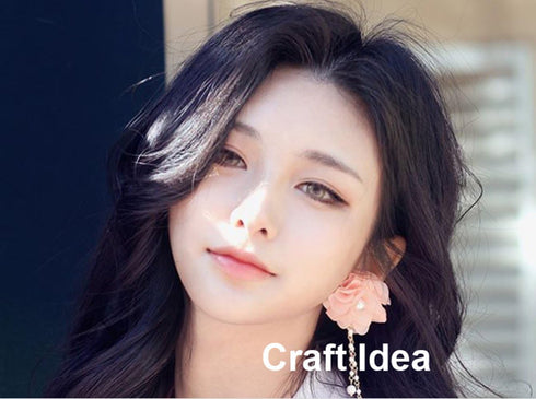 YYCRAFT Pack of 30 Chiffon Flower 1.5" Hair Flower Headband-Mix Color...