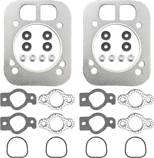 Cylinder Head Gasket Kit for Kohler 24-841-04S, 24 841 03S, 24 041 37-S, 24 041 16, 24 041 32 Kohler CH25 CH730 CH740 CV25 Engine Head Gasket Kit ...