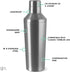Simple Modern Cocktail Shaker Set with Jigger Lid | Stainless Steel Boston Shaker Insulated Martini Mixer for Mocktails | Gifts for Men Women Him ...