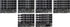 Hardline Products Series 200 Factory Matched 3-Inch Boat & PWC Registration Number Kit, Chrome/Black - CHBKG200...