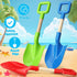 Jumbo Beach Sand Toys 16 Inch Shovels for Kids Adults, Large Spade Scoop Gardening Tools, Sandbox Kit Wood ABS Spade for Garden Outdoor Snow Backy...