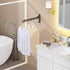 Wall Mounted Clothes Drying Rack, Wall Clothes Hanger Foldable, Laundry Hanger Hook for Bathroom, Wall Clothes Rack Indoor, Perfect for Small Spac...