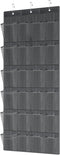 HAKACC Shoe Rack for Closet, 24 Pocket Gray Shoe Organizer Over-the-Door Storage Sturdy Closet Rack Hangers for Shoes Sneakers...