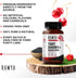 Nutrition, Tart Cherry Extract, Enhanced with Black Seed Powder, 120 Vegan Capsules, 500 mg per Capsule, Antioxidant, Helps to Sleep, Immune Syste...