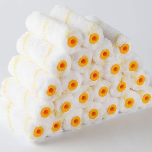 Bates- Paint Roller Covers, 36 Pack, 4-Inch Covers for Paint Roller 4 Inch Paint Roller Covers, 4 Paint Roller Covers, Covers for Paint Rollers 4 ...