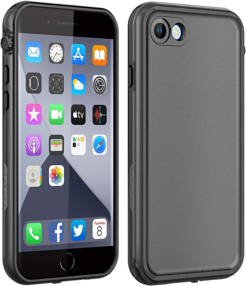 iPhone 8 7 Waterproof Case Cover Built-in Screen Protector Fully Sealed Life Shockproof Snowproof Underwater Protective Cases for iPhone iPhone 8 ...