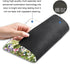 Border with Herbs and Wild Flowers Mouse Pad Non-Slip Rubber Base Gaming MousePads for Computers Laptop Office, Computer Mouse Pad for Wireless Mo...