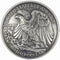 Bezelry 12 Pieces Bald Eagle Coin Style Metal Shank Buttons. 21mm (13/16 inch) (Gray Silver)...