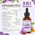 Saffron Supplements - 88.5 mg Liposomal Saffron Extract Drops Better Bioavailability for Mood, Energy, Vision & Focus with Ashwagandha, Turmeric, ...