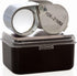 Loupes 10x Glass Jeweler Loupe Loop Eye Magnifier Magnifying Magnifier Metal Body Silver (10x21mm)...