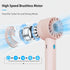 Personal Fans, Powerful Portable Handheld Fans with 7000RPM Turbo, High Speed USB-C Rechargeable Pocket Fan, Max 16H Working Mini Desk Fans for Wo...