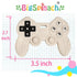 Baby Game Controller Teether Toy Silicone Teething Toy for Gamer Parents and Future Gamer Kids Cool Gaming Stuff (Blue+Black)...