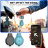 2 Pack Secure Lock AirTag Holders, Waterproof Airtag Keychain Full Protective Anti-Scratch Airtag Case Hard Shell Hidden for Luggage, Backpack, Ke...