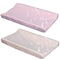 Belsden 2 Pack Waterproof Changing Pad Cover, Soft Microfiber Diaper Change Table Sheets for Baby Boys and Girls, Fit 32" x 16" Changing Pad, Mach...