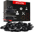 OTUAYAUTO 8PCS Car Floor Mat Clips - for Double Layer Mat - Universal Automotive Carpet Clips Holder Clamps...