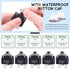 Keadic 40 Pcs 5/10/15/20/30A Push Button Circuit Breaker with Manual Reset Assorted Set AC125-250V 32VDC Thermal Circuit Breaker with 19cm Wire Le...