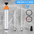 500CC Automotive Fluid Extractor Pump 500CC Fluid Extractor Manual Fluid Extractor Oil Extractor Pump Syringe Pump for Gasoline Hand Cleaner for P...