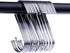 20 Pack 3.5 Inch S Hooks Heavy Duty for Plants, Hangings, Outdoor, Lights, Cups - Large Hangers for Kitchen, Bathroom, Bedroom and Office (Silver)...