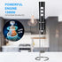 Rechargeable Handheld Milk Frother, Coffee Mixer Electric Coffee Frother Wand Equipped with 2 Stainless Steel Egg Beaters Suitable for Hot Chocola...