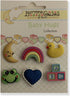 Buttons Galore Baby Hugs 3D Buttons-Set of 6 Cards...
