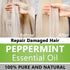Peppermint Essential Oil 100% Pure & Natural Organic (1 Fl. Oz) for Humidifiers, Skin Care, Massage, Aromatherapy, Premium Delicate Grade with Gla...